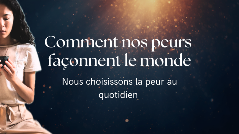 Arrêter d&rsquo;alimenter la peur au quotidien